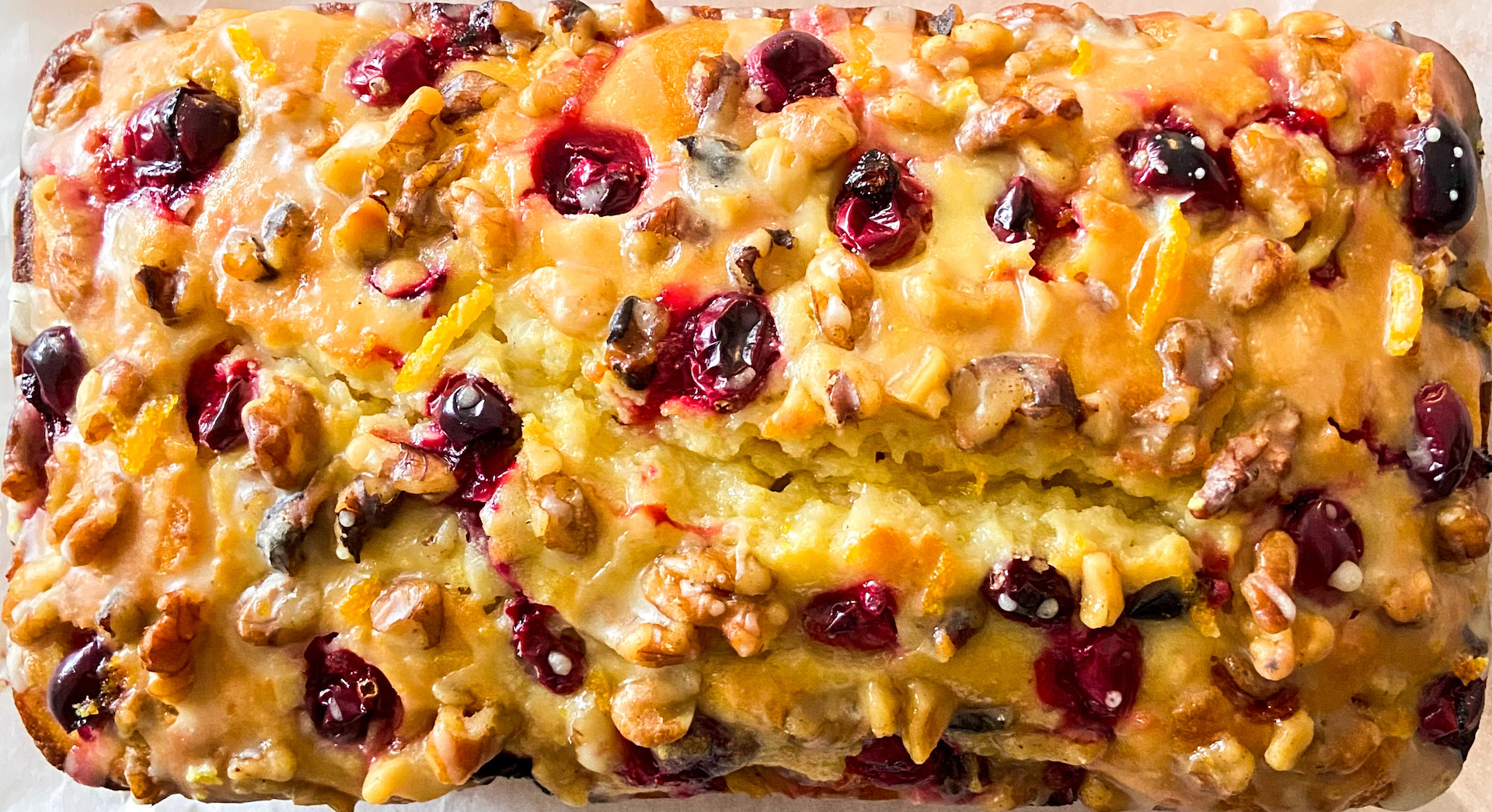 Cranberry Orange Walnut Bread